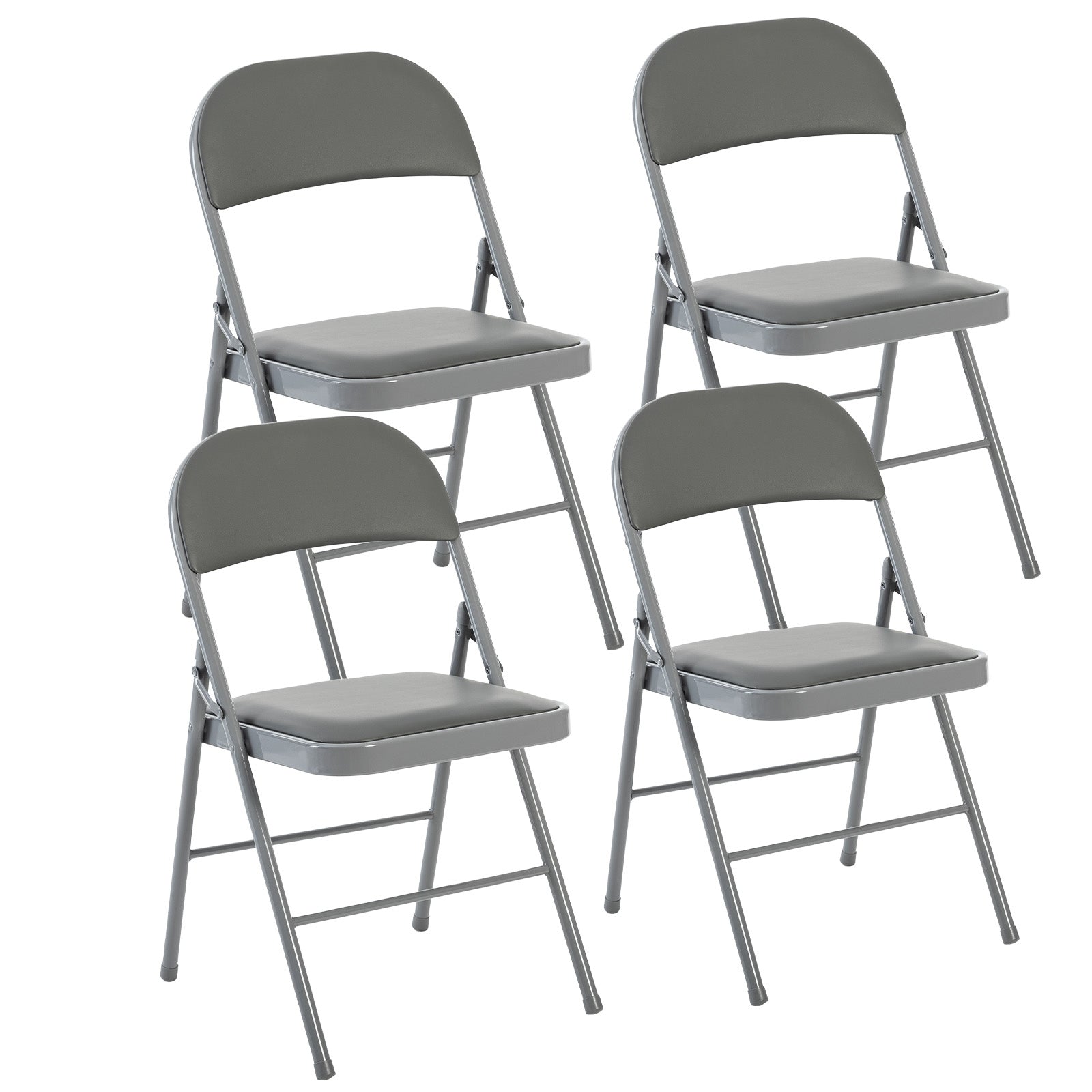 JIOABL Folding Chair , Convenient Leather Padded Folding Chairs