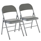 JIOABL Folding Chair , Convenient Leather Padded Folding Chairs