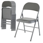 JIOABL Folding Chair , Convenient Leather Padded Folding Chairs