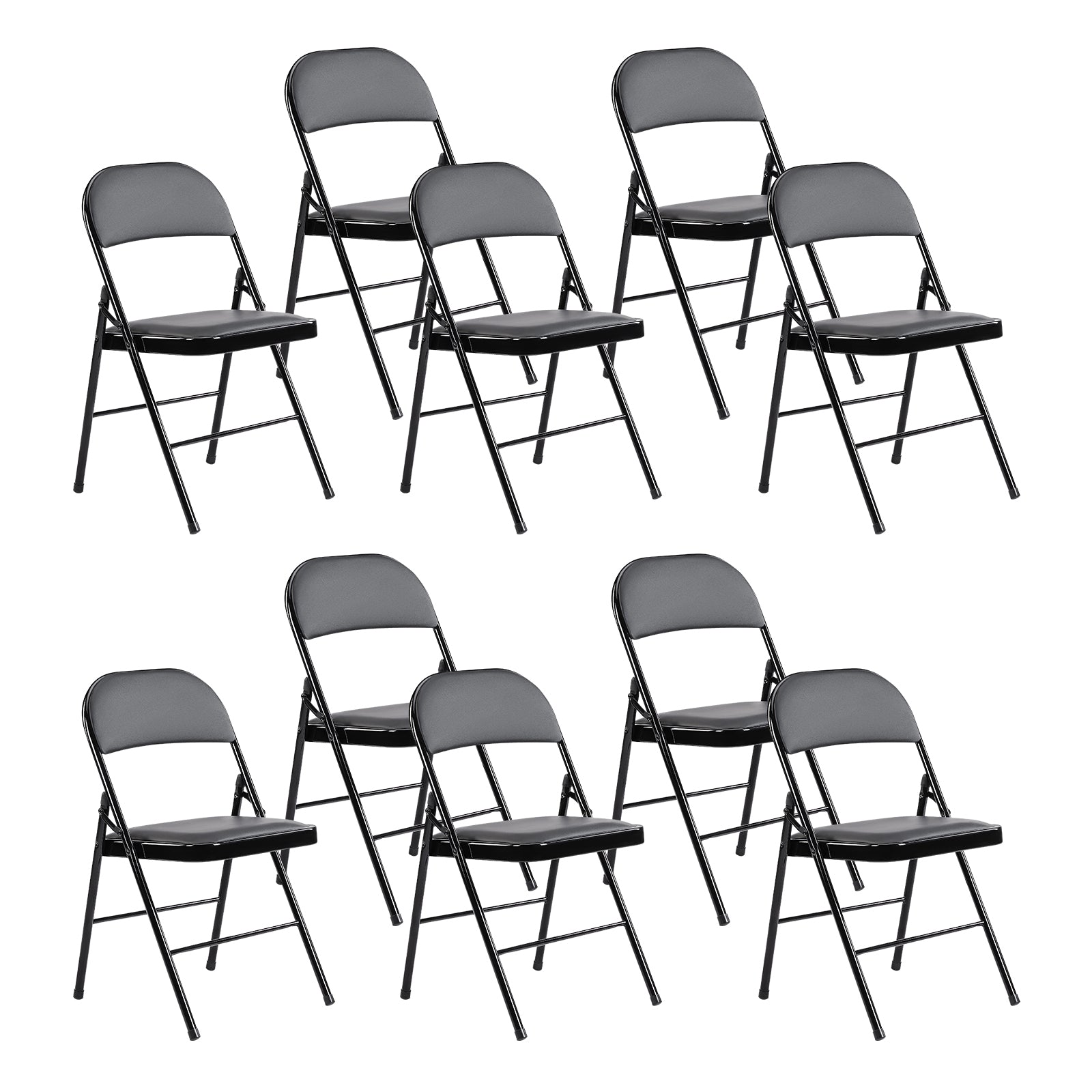JIOABL Folding Chair , Convenient Leather Padded Folding Chairs