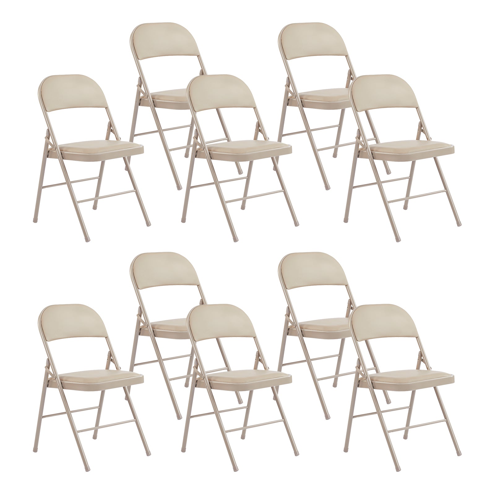 JIOABL Folding Chair , Convenient Leather Padded Folding Chairs