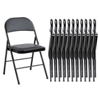 JIOABL Folding Chair , Convenient Leather Padded Folding Chairs