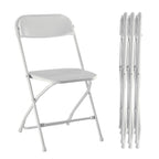 MCQ Folding Chair Set with Non-Slip Feet, 330 lbs. Weight Capacity, for Home and Office Use, for Indoor and Outdoor Activities
