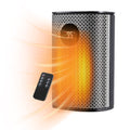 JIOABL Square Desktop Heater | 1500W, 5 Working Modes, 70° Oscillation, Quiet, Tip-Over and Overheat Safety Protection