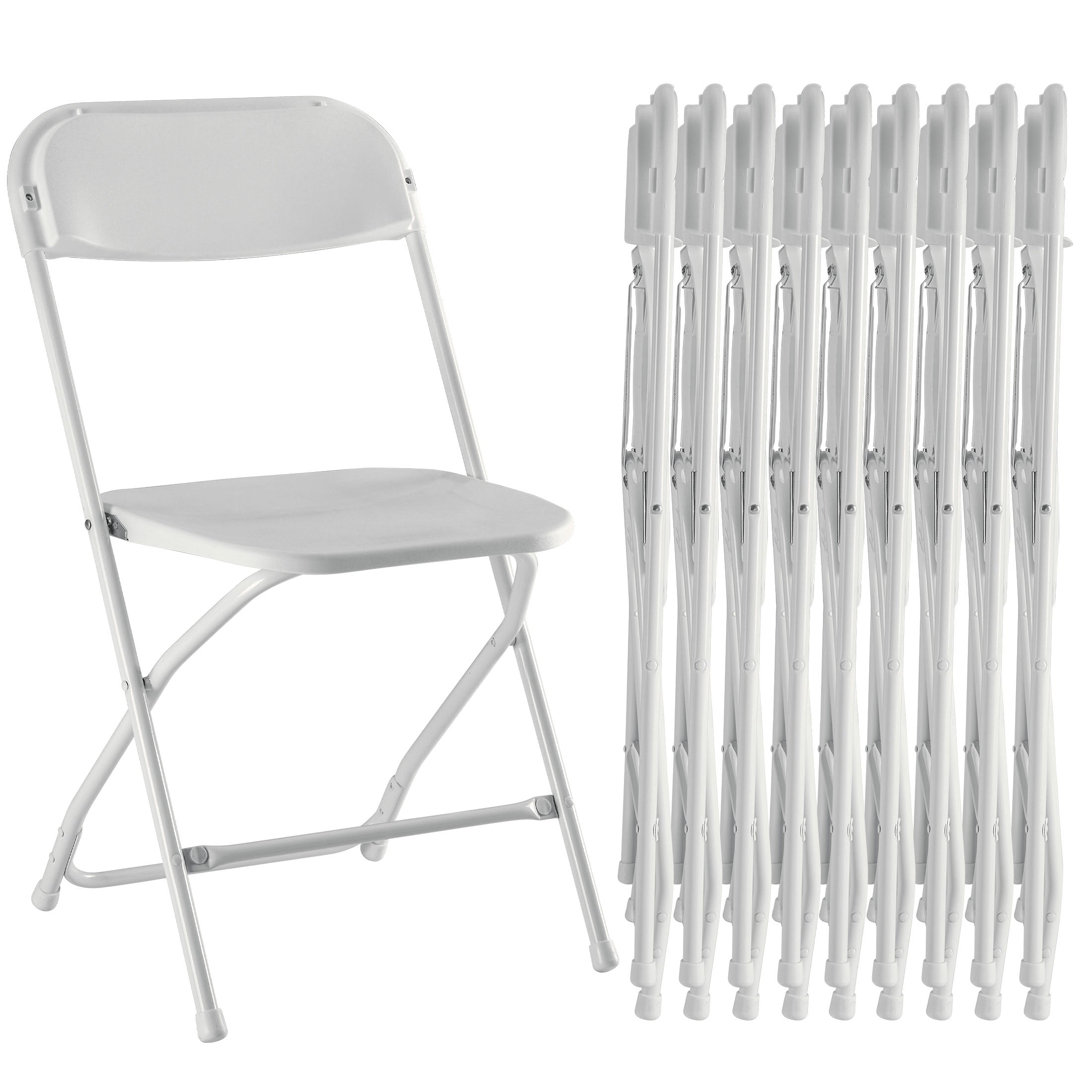 MCQ Folding Chair Set with Non-Slip Feet, 330 lbs. Weight Capacity, for Home and Office Use, for Indoor and Outdoor Activities