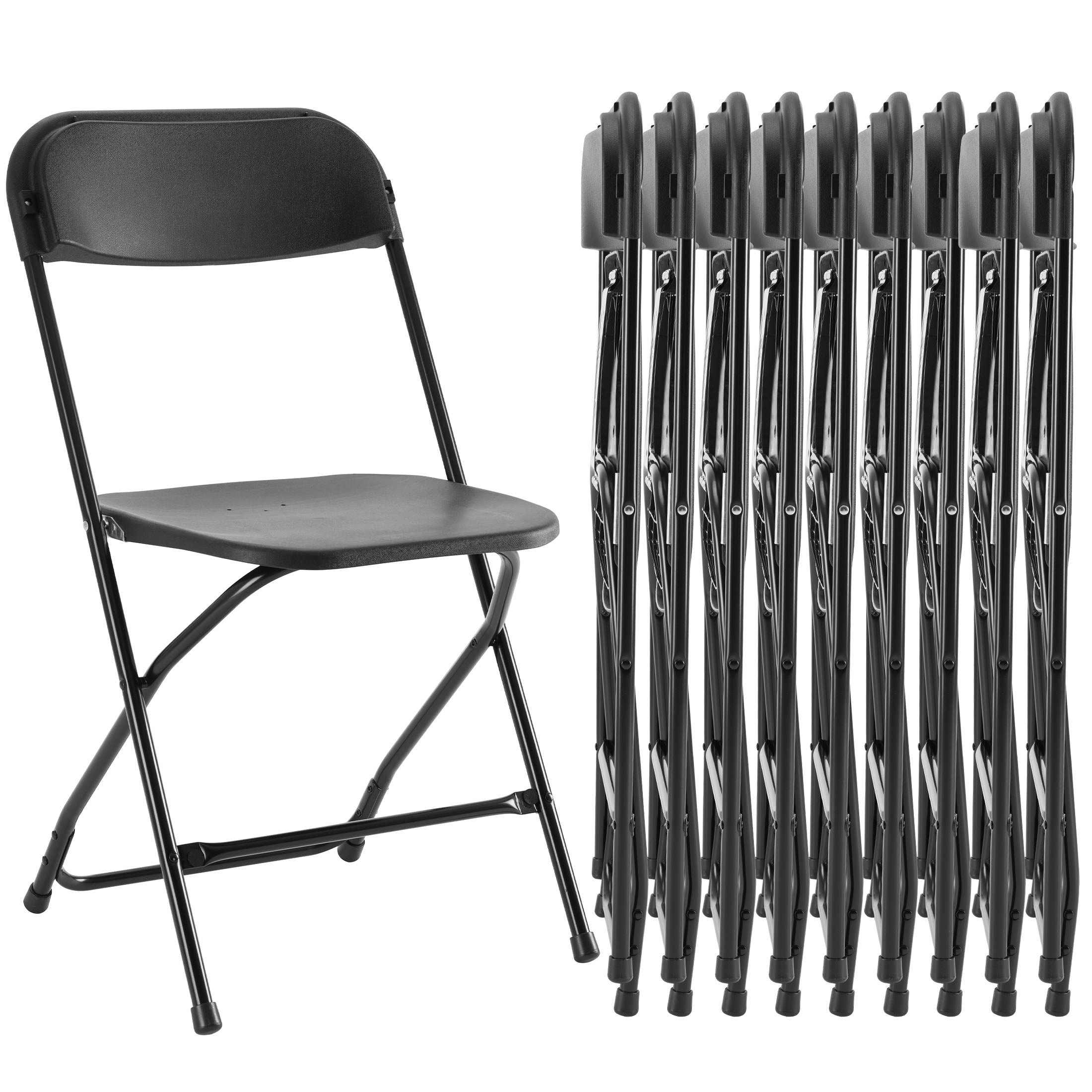MCQ Folding Chair Set with Non-Slip Feet, 330 lbs. Weight Capacity, for Home and Office Use, for Indoor and Outdoor Activities