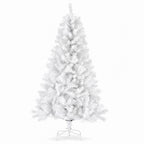 JIOABL Pre-Lit Artificial Christmas Tree, Pre Strung LED Lights, Indoor Xmas Holiday Decor with Metal Stand