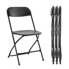 MCQ Folding Chair Set with Non-Slip Feet, 330 lbs. Weight Capacity, for Home and Office Use, for Indoor and Outdoor Activities