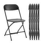 MCQ Folding Chair Set with Non-Slip Feet, 330 lbs. Weight Capacity, for Home and Office Use, for Indoor and Outdoor Activities
