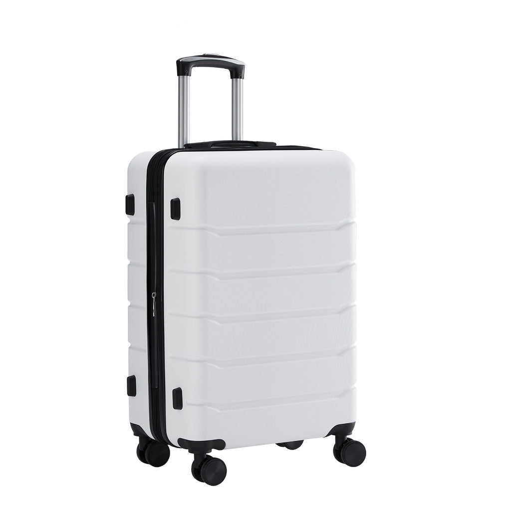 JIOABL Carry on Luggage, Hard Shell ABS Suitcase with Double Spinner Wheels, Lightweight Expandable Rolling Suit Case with TSA Lock