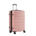 JIOABL Carry on Luggage, Hard Shell ABS Suitcase with Double Spinner Wheels, Lightweight Expandable Rolling Suit Case with TSA Lock