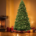 JIOABL Pre-Lit Spruce Artificial Christmas Tree for Home, Office, and Party Decor