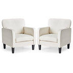 JIOABL Modern Accent Chair with Armrest, Comfortable Lounge Chair for Living Room and Bedroom