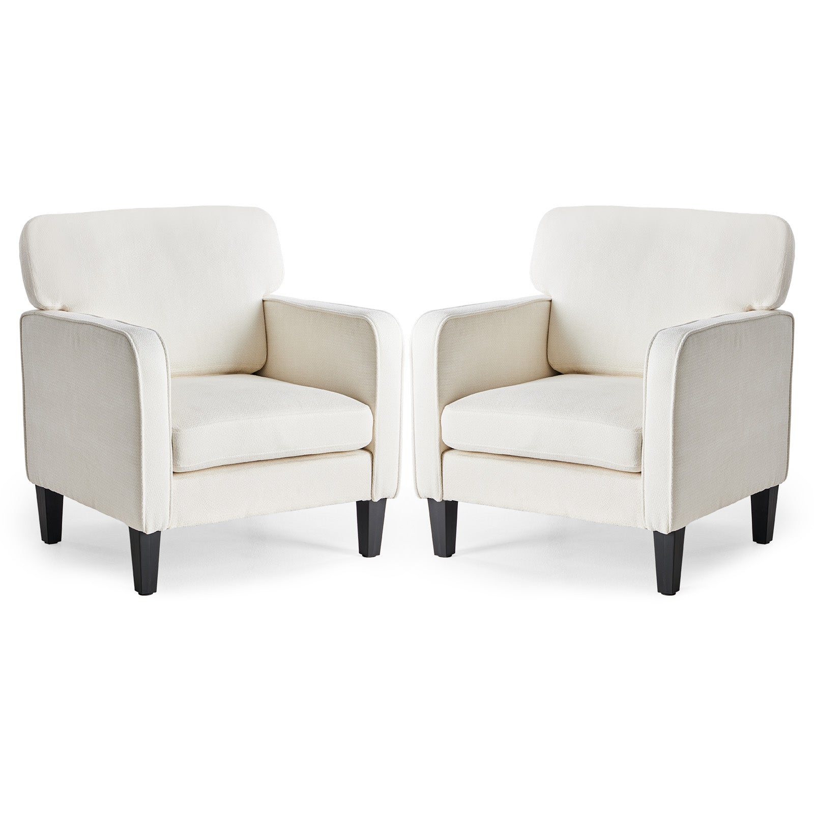 JIOABL Modern Accent Chair with Armrest, Comfortable Lounge Chair for Living Room and Bedroom