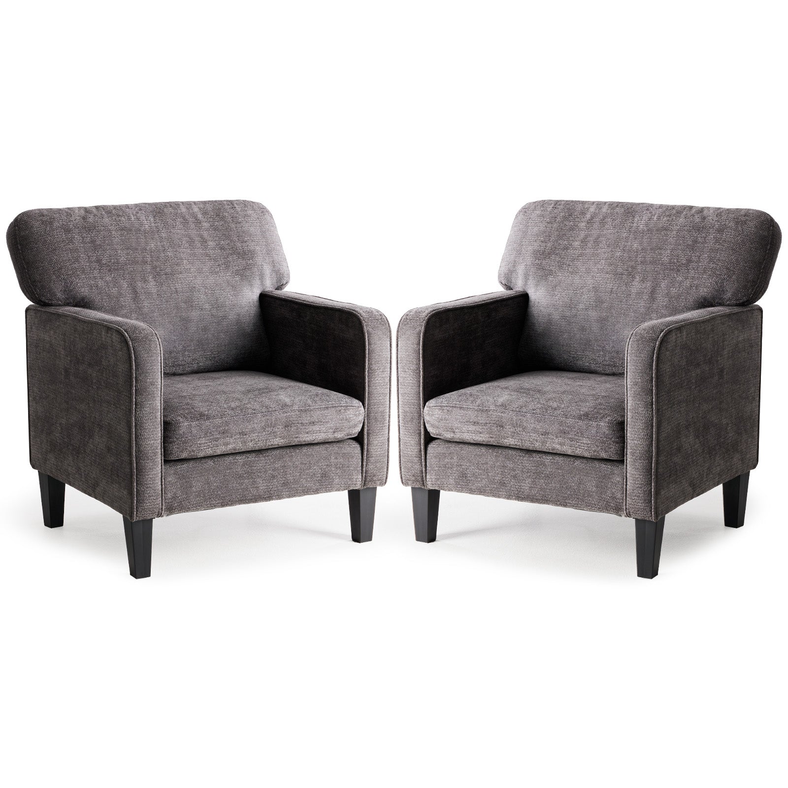 JIOABL Modern Accent Chair with Armrest, Comfortable Lounge Chair for Living Room and Bedroom