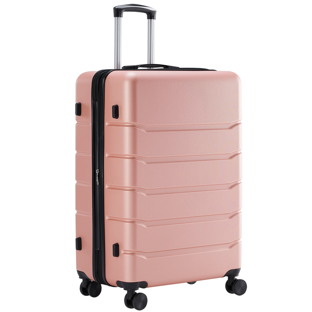 JIOABL Carry on Luggage, Hard Shell ABS Suitcase with Double Spinner Wheels, Lightweight Expandable Rolling Suit Case with TSA Lock