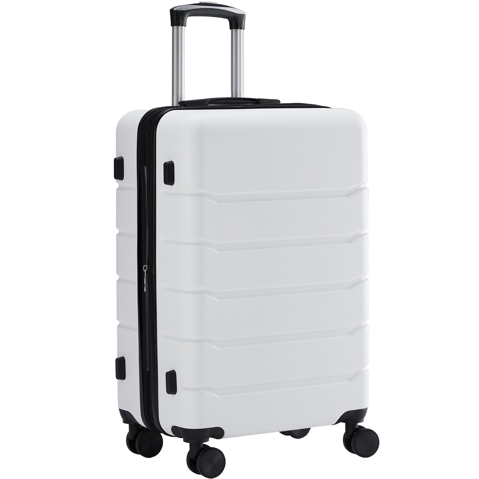 JIOABL Carry on Luggage, Hard Shell ABS Suitcase with Double Spinner Wheels, Lightweight Expandable Rolling Suit Case with TSA Lock
