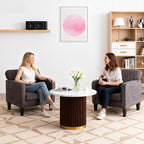 JIOABL Modern Accent Chair with Armrest, Comfortable Lounge Chair for Living Room and Bedroom