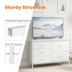 JIOABL 5-Drawer Dresser with Drawer Organizers for Bedroom, Living Room, or Closet