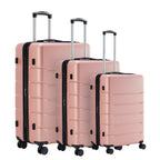 JIOABL Carry on Luggage, Hard Shell ABS Suitcase with Double Spinner Wheels, Lightweight Expandable Rolling Suit Case with TSA Lock