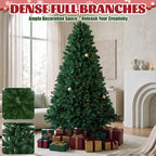 JIOABL Spruce Artificial Christmas Tree for Home, Office, and Party Decor