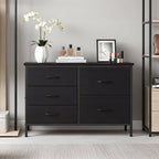 JIOABL 5-Drawer Dresser with Drawer Organizers for Bedroom, Living Room, or Closet