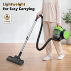 JIOABL Ultra-Convenient Vacuum Cleaner | 16KPA Suction, Auto Retractable Cord, 1.8L Large Dust Cup, Full No-Blind-Spot Cleaning for Floors & Stairs