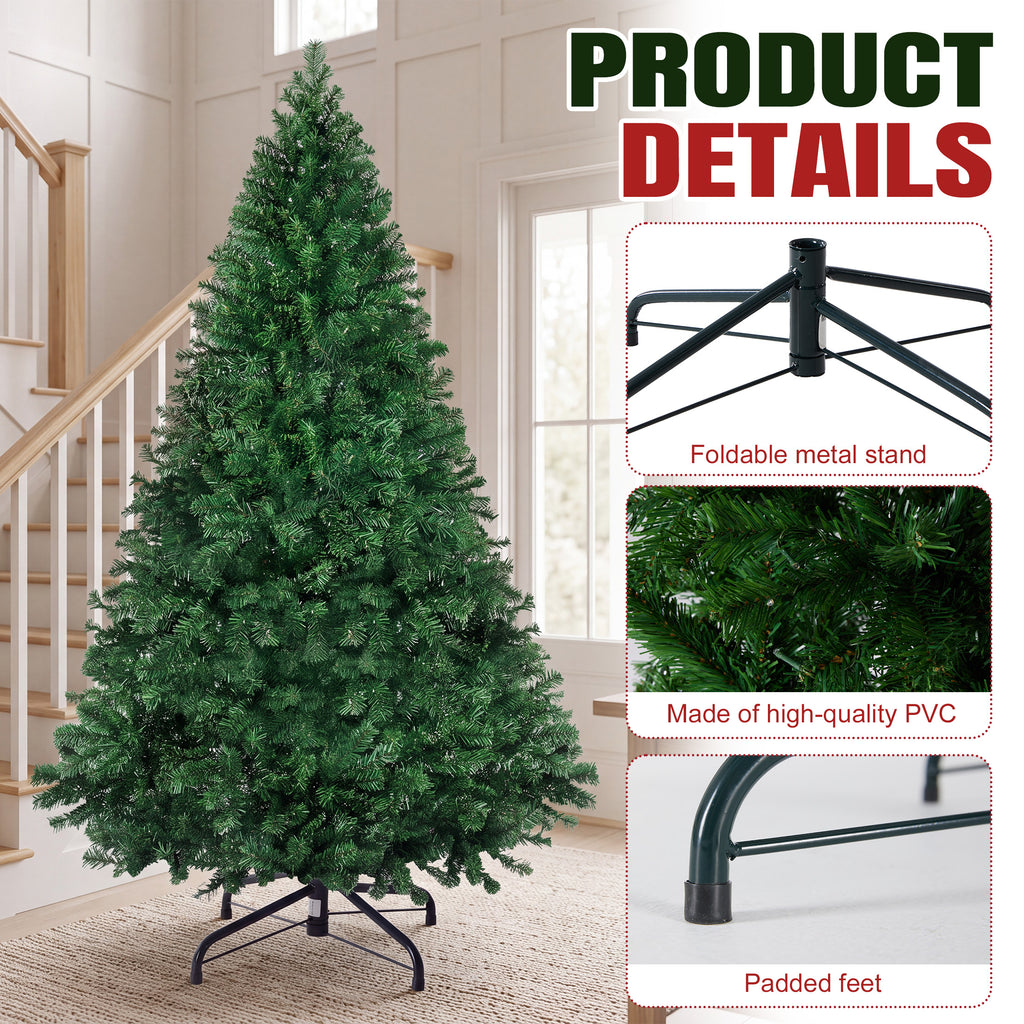 JIOABL Spruce Artificial Christmas Tree for Home, Office, and Party Decor