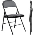 JIOABL Folding Chair , Convenient Leather Padded Folding Chairs