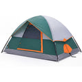 JIOABL Dome Camping Tent, Waterproof Polyester with Rainfly, Easy Setup, Ventilated Windows & Skylights, Portable Backpacking Tent
