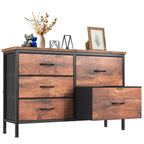 JIOABL 5-Drawer Dresser with Drawer Organizers for Bedroom, Living Room, or Closet