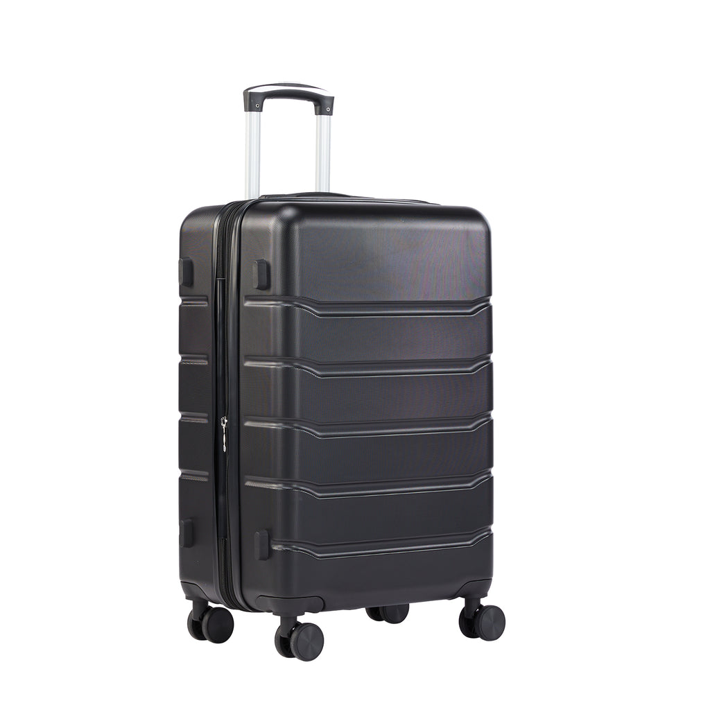 JIOABL Carry on Luggage, Hard Shell ABS Suitcase with Double Spinner Wheels, Lightweight Expandable Rolling Suit Case with TSA Lock