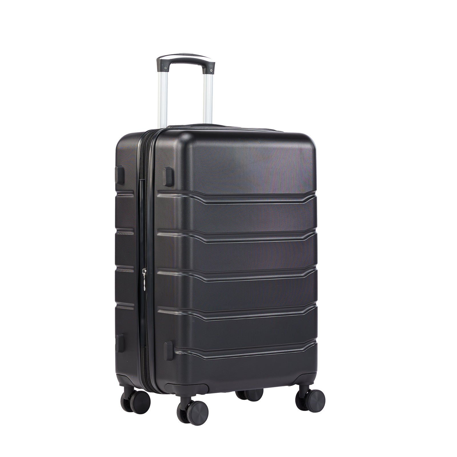JIOABL Carry on Luggage, Hard Shell ABS Suitcase with Double Spinner Wheels, Lightweight Expandable Rolling Suit Case with TSA Lock