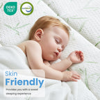 JIOABL Double Layer Mattress Topper, 2 inch Gel Memory Foam & 2 inch Cool Pillow Top for Back Pain Relief, Medium Firm