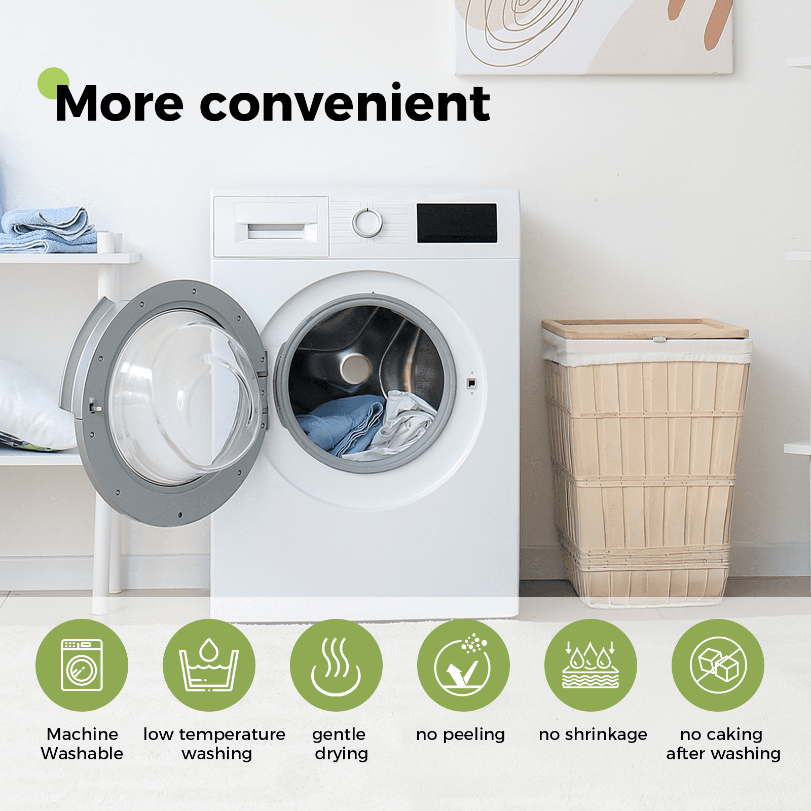JIOABL Ultra-Soft Bamboo Fiber Mattress Protector, Cooling & Deep Pocket Design, Machine Washable