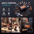 JIOABL 330-Piece Home Repair Tool Kit with Pull-Out Drawer, Carbon Steel Tool Box Set for DIY Projects, Home Maintenance and Auto Repair